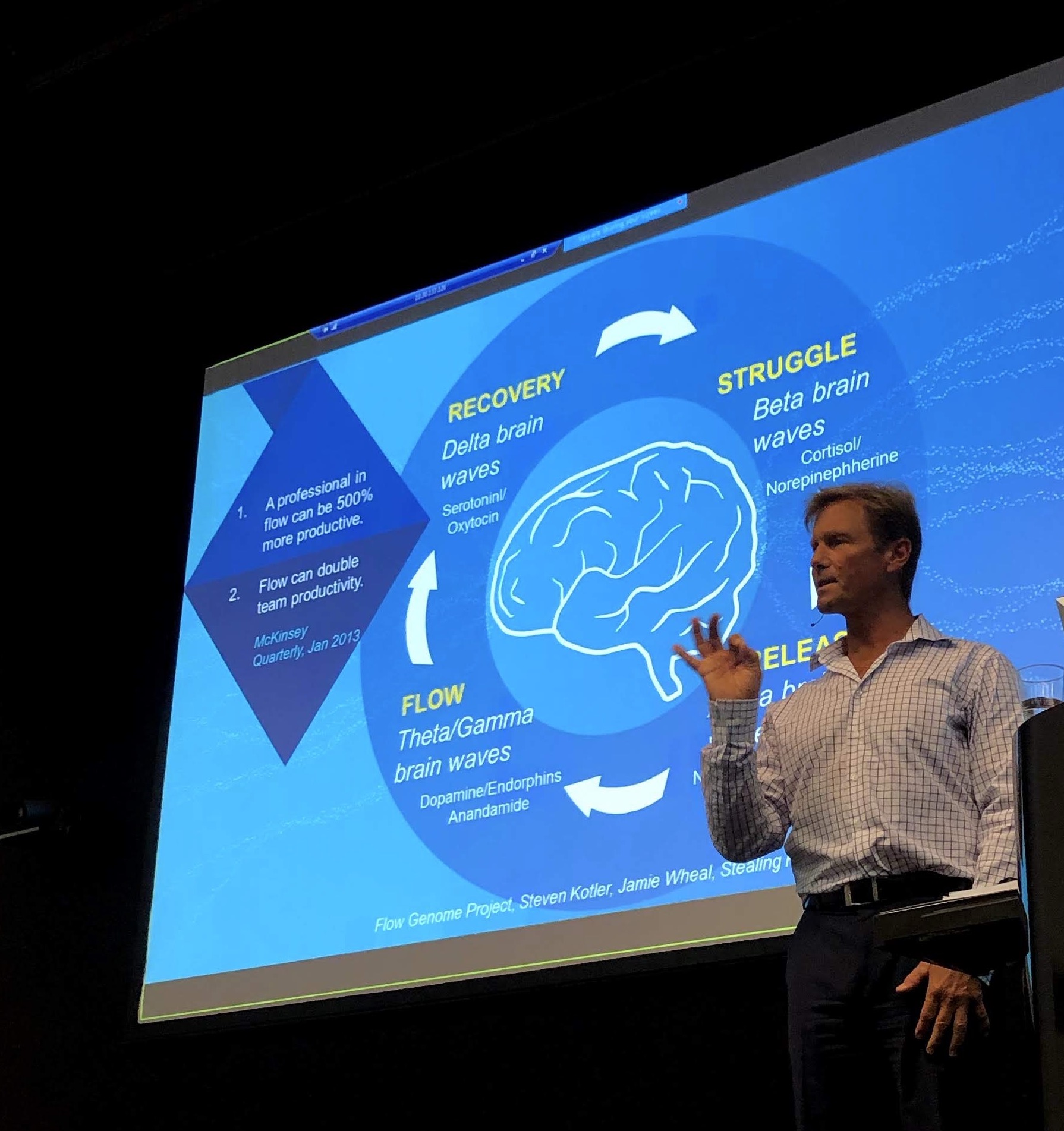 Dr Sven Hansen presenting